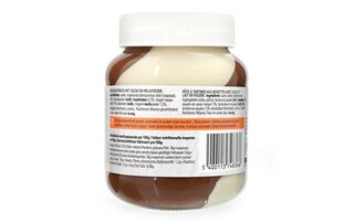 Delhaize | Pâte à tartiner | Duo | Blanc & noisettes 400 gr