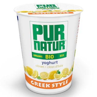 Pur Natur | Yaourt | Citron | Greek style | Eco| Bio 