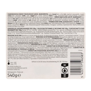 Delhaize | Pannenkoek 0% 8ST 