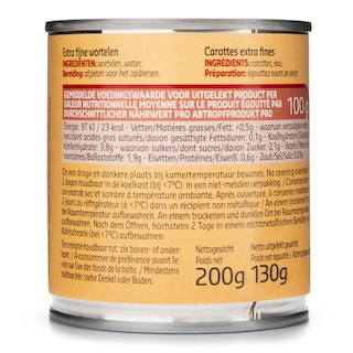 Delhaize | Carottes | Fin | Extra 