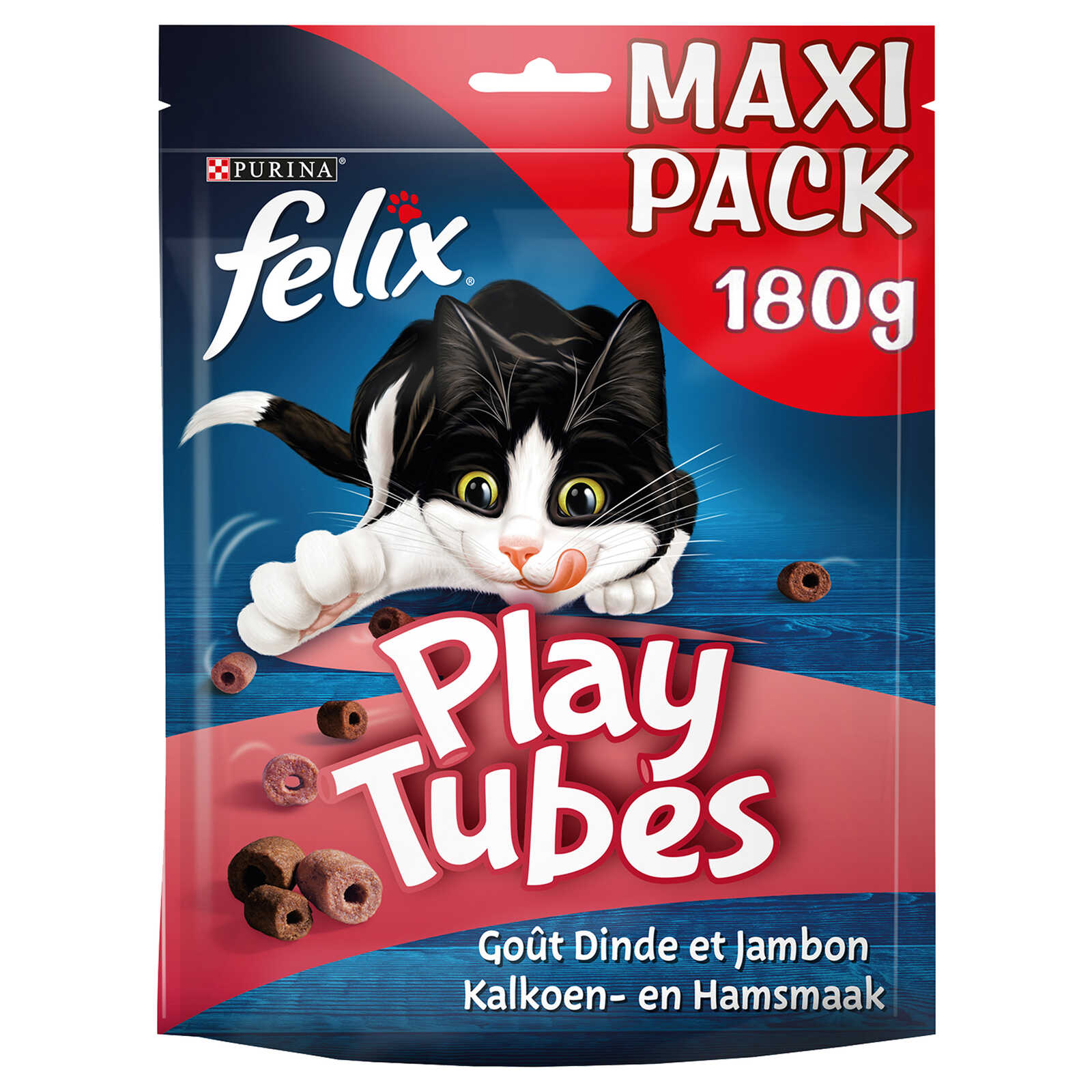 Felix Playtubes | Kattensnacks | Adult | Snacks | Ham