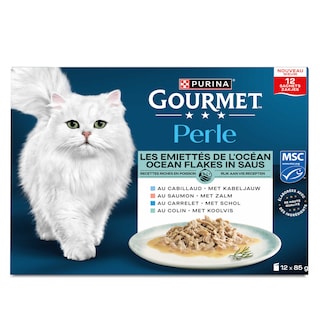 Gourmet | Kattenvoeding | In saus| Vis 