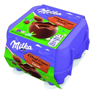 Milka | Chocolat | oeuf coque | Cacao 
