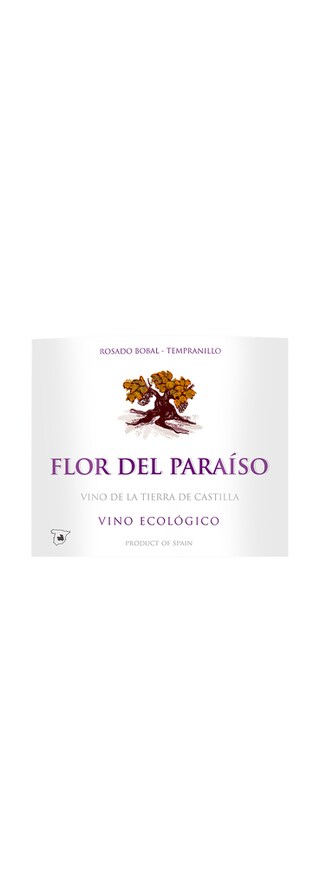 Espagne - Spanje | Castilla La Mancha | Flor de Paraiso | 2019 | 75CL | Bio | Rosé 