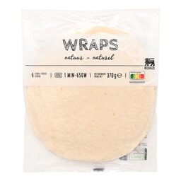 Delhaize | Wraps | Natuur | 6st 