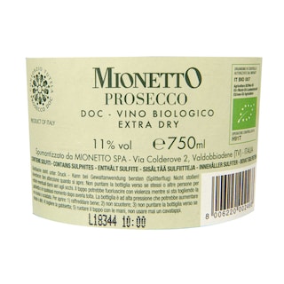 Mionetto | Prosecco | Bio | Brut 