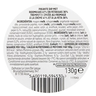 Delhaize | Pittige fetadip 