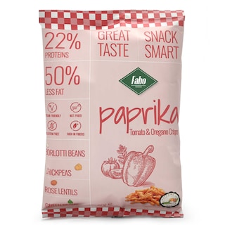 Fabo snacks | Chips | Sticks | Groenten | Paprika 