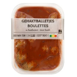 Delhaize | Balletjes | Tomatensaus 