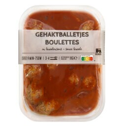 Delhaize | Balletjes | Tomatensaus 