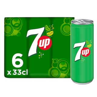 7Up | Limoen & Citroen | Limonade | Frisdrank | 33Cl 