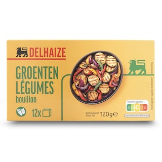 Delhaize | Bouillon | Légumes | Dégraissé 120 gr