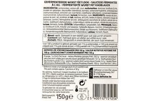 Delhaize | Salami a l'ail 150 gr