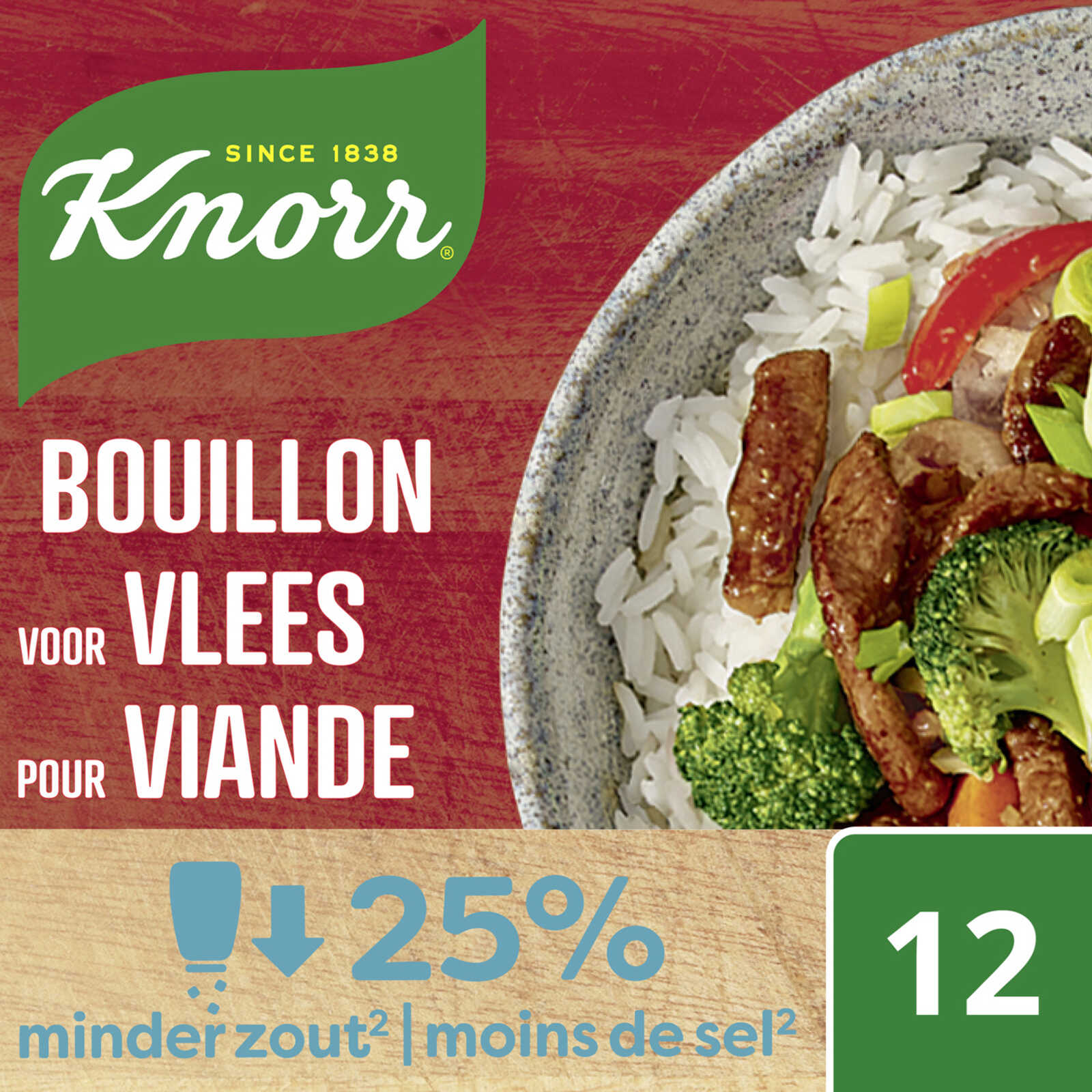 Knorr Bouillon|Rund|Minder Zout
