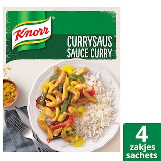 Knorr | Sauces Déshydratées | Curry | 4x24 g 