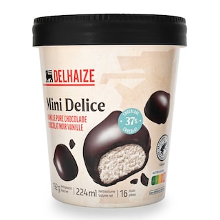 Delhaize | Mini délices | Vanille | Chocolat noir 