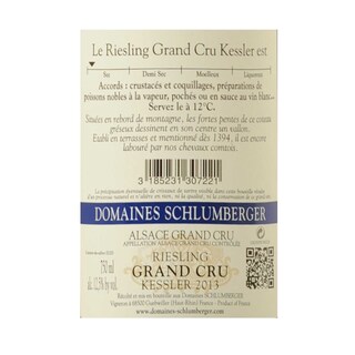 France - Frankrijk | Alsace | Schlumberger Riesling Grand Cru Kessler 13 