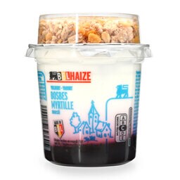 Delhaize | Yaourt | Myrtille | Céréales 163 gr