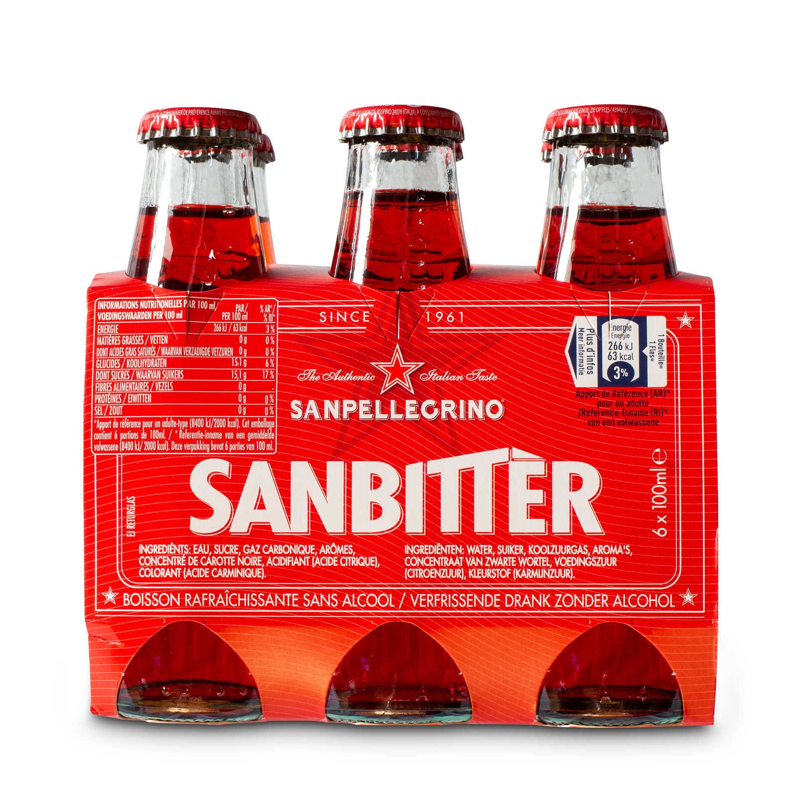 San Pellegrino San Bitter | Licht bitteren en bruisenden drank