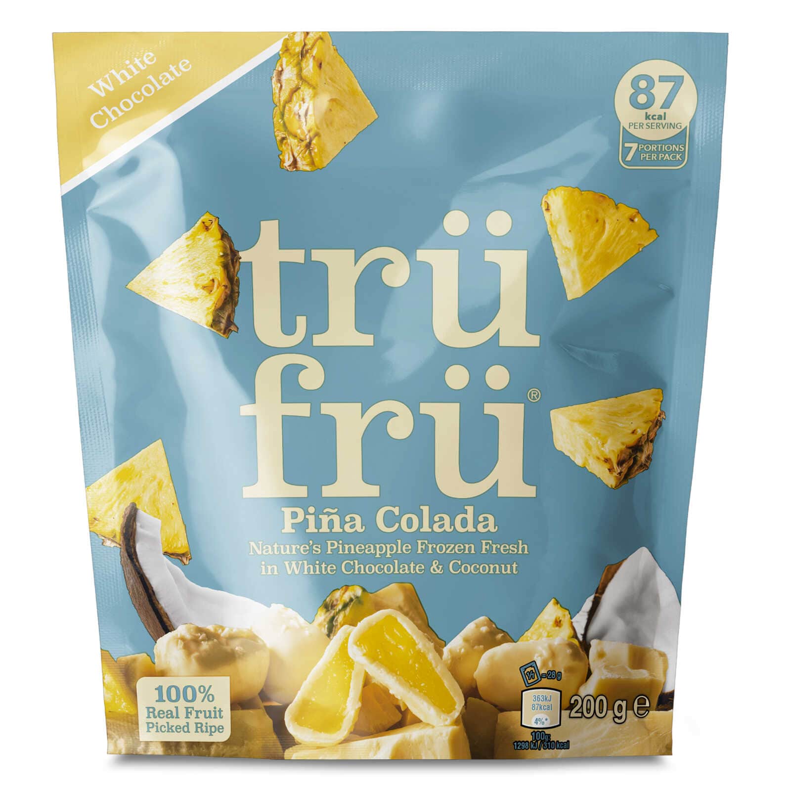 Trü Frü Ananas | Witte Chocolade | Coco