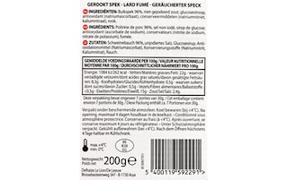 Delhaize | Lard | Petit-déjeuner 