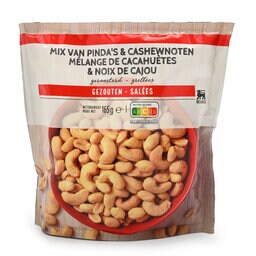 Delhaize | Mix | pinda-Cashewnoten 165 gr