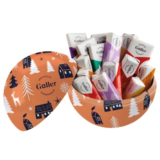 Galler | Chocolade | Kerstbal | fairtrade 160 gr