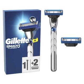 Gillette | Mach 3 | Rasoir | Mach 3 | Turbo |  2up 