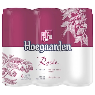 Hoegaarden | Bière fruitée | Rosée | 3% alc | Canette 