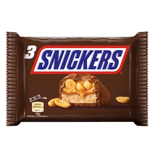 Snickers | Chocolat | Barres | 3 Pack 