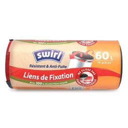Swirl | Pedaalemmerzak | Fixeerband | 10st |60L 10 st