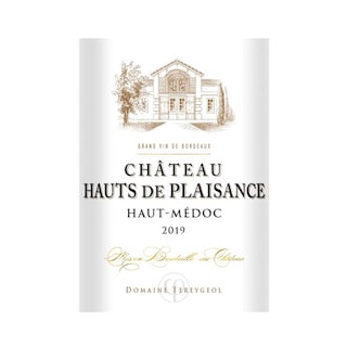 Chateau Hauts De Plaisance | Haut-Médoc | 2019 