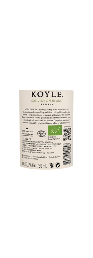 Chile | Koyle Costa Bio Sauvignon Blanc 