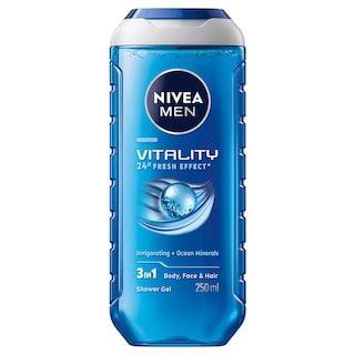Nivea | Men | Gel Douche | Men | Vitality Fresh | 250ml 