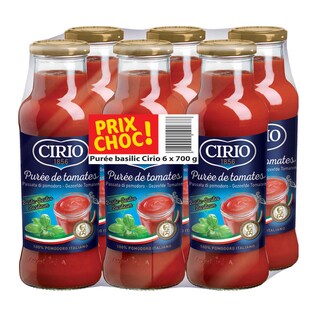 Cirio | Gezeefde tomaten | Basilico 