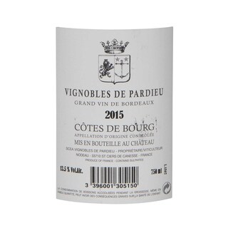 France - Frankrijk | Bordeaux - Côtes de Bourg | Château Nodeau 2015 Rood 
