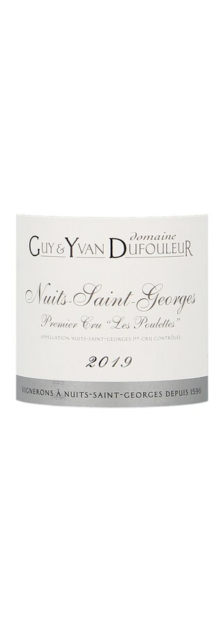 Domaine Guy & Yvan Dufouleur | Nuits-Saint-Georges 1er Cru Les Poulettes | 2019 75 cl
