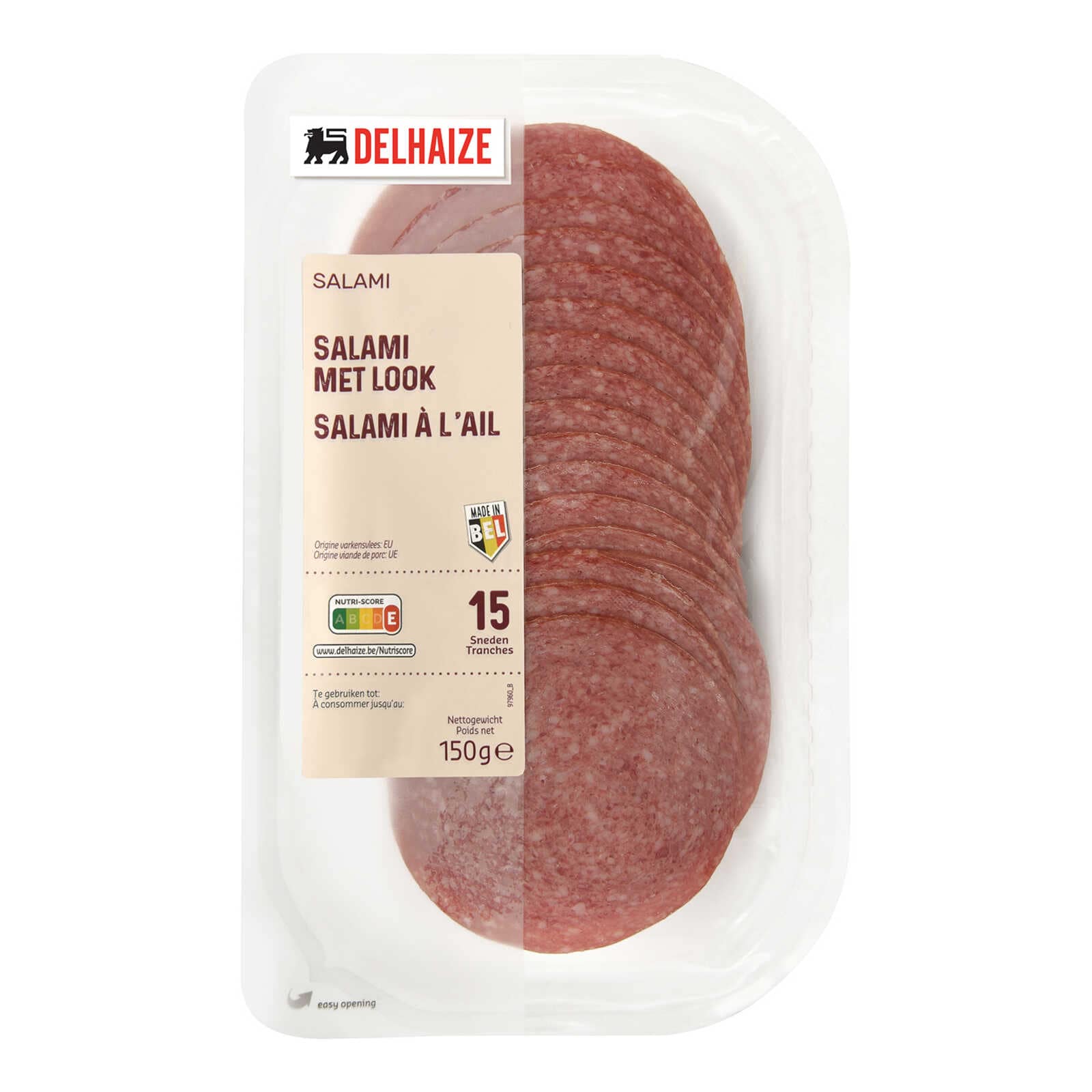 Delhaize Salami Met Look