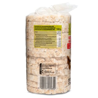 Delhaize | Bio | Rijstwafels | met zout | Bio 100 gr