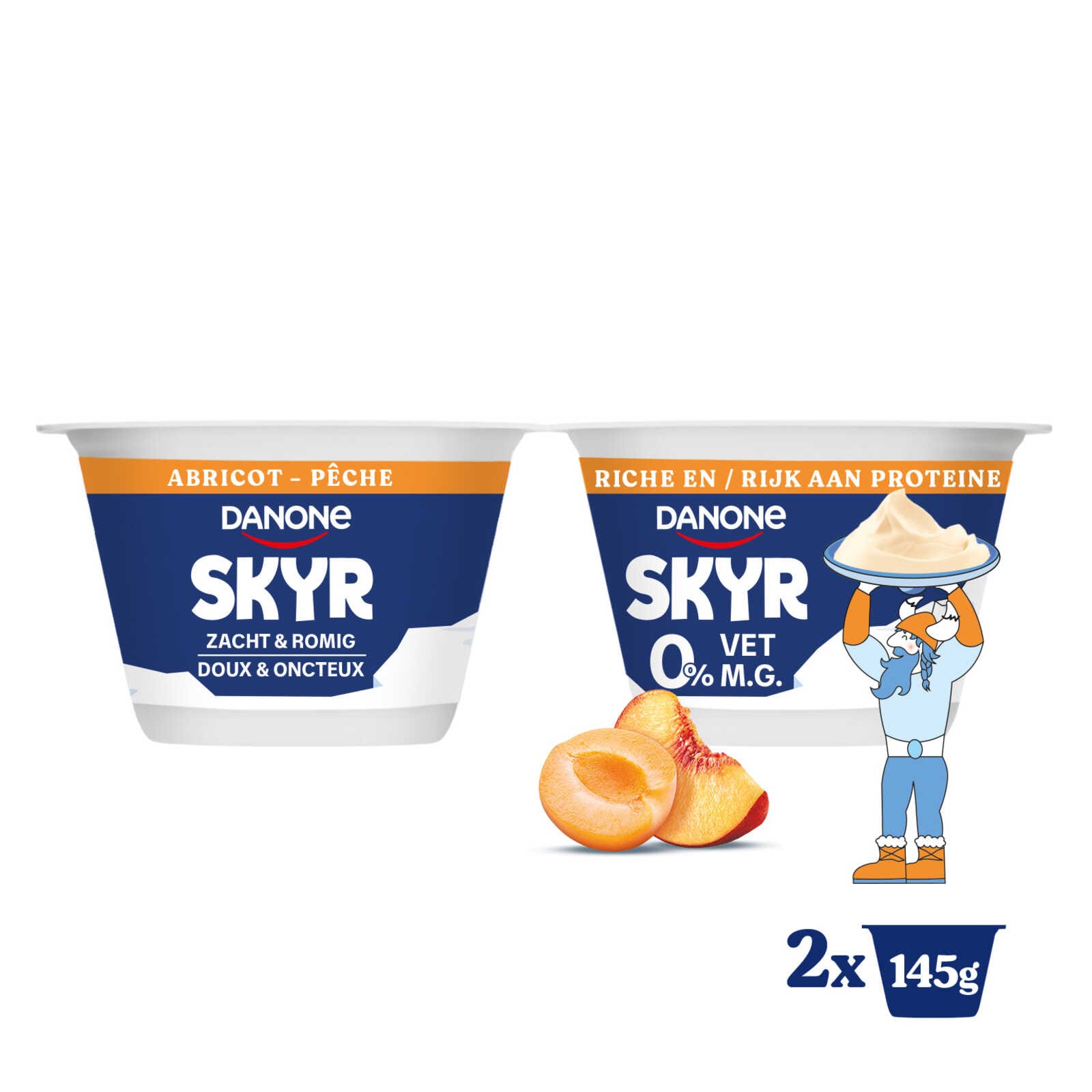 Danone Skyr | Perzik-Abrikoos