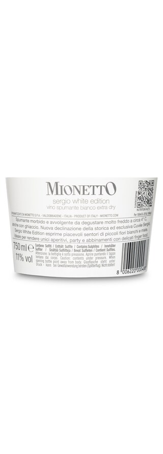 Italy | Mousserende Wijn | Sergio White Edition 