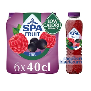 Spa | Fruit | Fruitlimonade | Plat | Framboos Zwarte Bes 