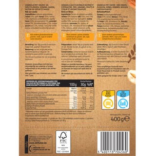 Delhaize | Granola | Epautre & avoine soufflée 