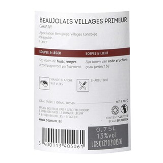 France - Frankrijk | Bourgogne Beaujolais Villages | Beaujolais Villages Primeur Rood 