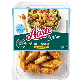 Aoste | Kippenstukjes | Curry 120 gr