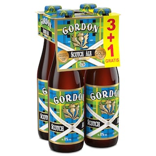 Gordon's | Scotch ale | 8% | Bouteille 3+1 gratuit 