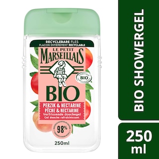 Le Petit Marseillais | Perzik Nectarine | douchegel | BIO 