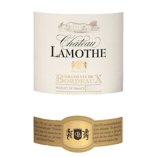 France - Frankrijk | Bordeaux - Bordeaux AOC | Château Lamothe 2019 Wit 