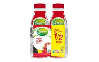 Campina | Crème fraiche | 33% M.G. | 2ème 1/2 prix 