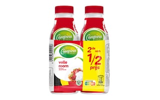 Campina | Crème fraiche | 33% M.G. | 2ème 1/2 prix 